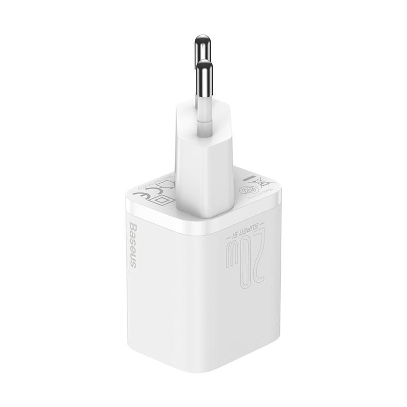 شارژر دیواری بیسوس 20 وات فست شارژ مدل Baseus Super Si Quick Charger 1C (20W )
