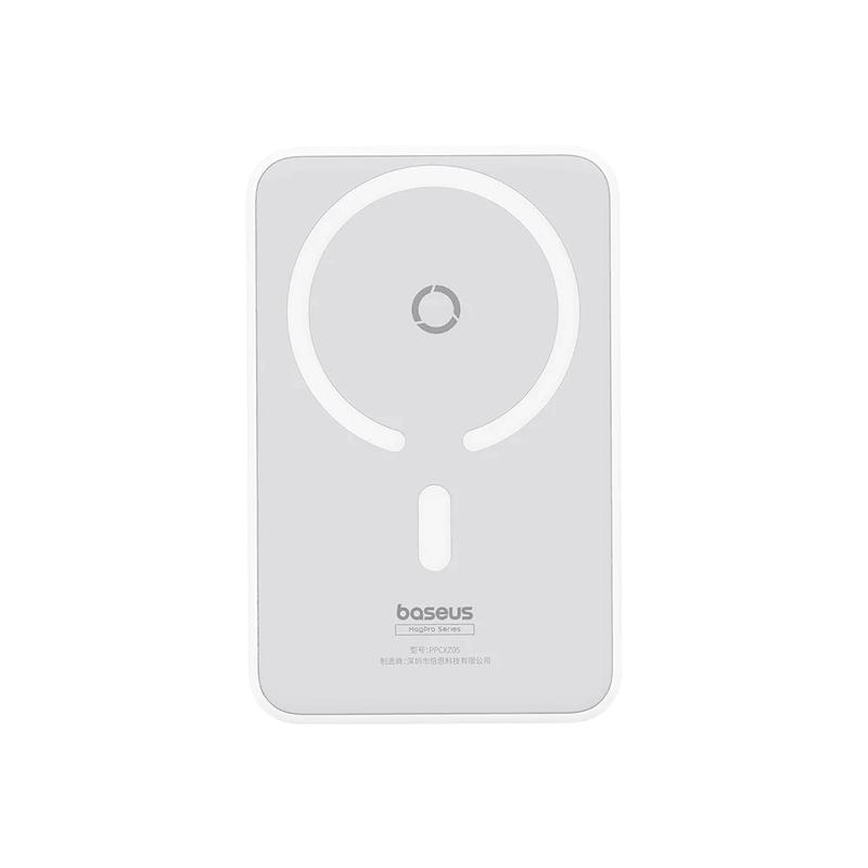 پاوربانک بیسوس 5,000 میلی آمپر فست شارژ مدل Baseus Magnetic Mini Wireless Fast Charge (5000mAh 20W)
