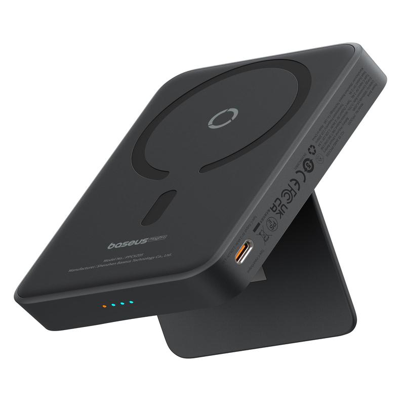 پاوربانک بیسوس 5,000 میلی آمپر 20 وات مدل  Baseus MagPro Magnetic Bracket Wireless Fast-Charging (5000mAh 20W)	