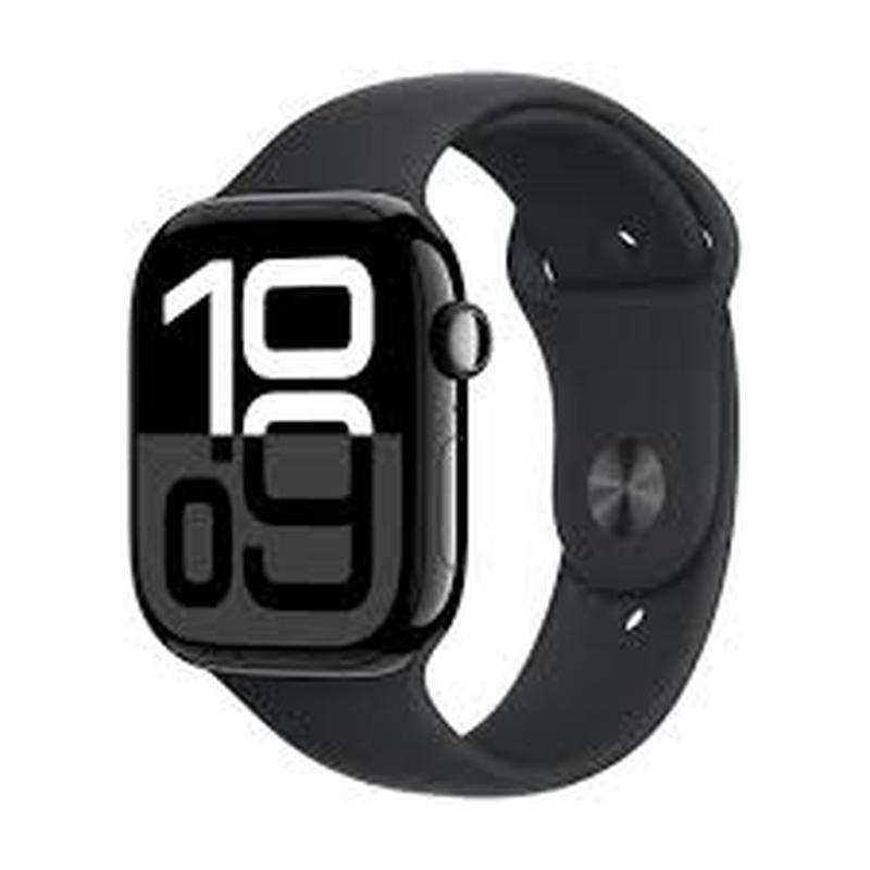 ساعت هوشمند اپل سری 10 سایز 46 بابند سیلیکونی مدل  Apple Series 10 46mm Aluminum Silicone Sport Band