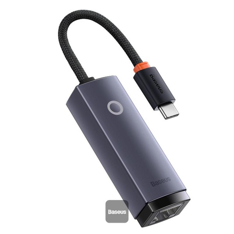 تبدیل بیسوس مدل Baseus Lite Series Ethernet (Type C to RJ45 LAN Port)